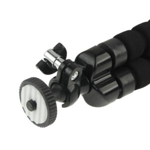 Ρυθμιζόμενο Πολυμορφικό Τρίποδο Flexible Octopus Bubble Tripod Holder Stand Mount for Mobile Phone / Digital Camera Black