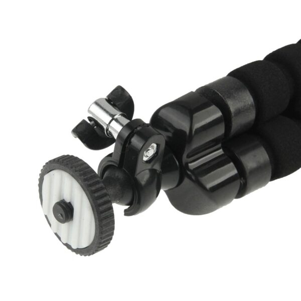 Ρυθμιζόμενο Πολυμορφικό Τρίποδο Flexible Octopus Bubble Tripod Holder Stand Mount for Mobile Phone / Digital Camera Black