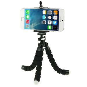 Ρυθμιζόμενο Πολυμορφικό Τρίποδο Flexible Octopus Bubble Tripod Holder Stand Mount for Mobile Phone / Digital Camera Black