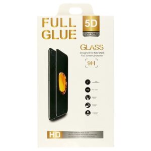 Huawei P40 Pro Προστατευτικό Τζαμάκι Μαύρο Full Glue 5D Full Screen Tempered Glass Black
