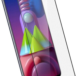 Samsung Galaxy M51 Προστατευτικό Τζαμάκι Μαύρο Wozinsky Full Glue Full Screen Tempered Glass Black