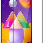 Samsung Galaxy M31s Προστατευτικό Τζαμάκι Μαύρο Wozinsky Full Glue Full Screen Tempered Glass Black