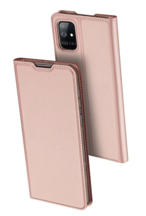Dux Ducis Samsung Galaxy M51 Skin Pro Θήκη Βιβλίο Rose - Gold Dux Ducis Samsung Galaxy M51 Skin Pro Θήκη Βιβλίο Rose - Gold