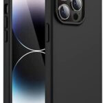 Forcell iPhone 12 Pro Max Matt Silicone Θήκη Σιλικόνης - Black