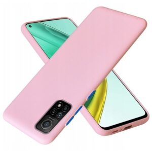Forcell Xiaomi Mi 10T / Mi 10T Pro Solid Θήκη Σιλικόνης - Light Pink