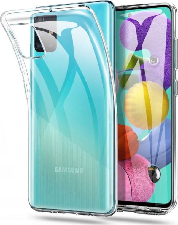 Θήκη Samsung Galaxy A51 4G Σιλικόνης Διάφανη TPU Silicone Case 1mm Transparent