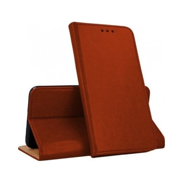 Θήκη Samsung Galaxy M31s Βιβλίο Καφέ Special Leather Book Case Brown