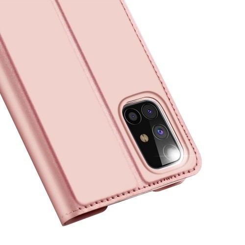 Θήκη Samsung Galaxy M31s Βιβλίο Ροζ - Χρυσό Dux Ducis Skin Pro Book Case Rose - Gold (6934913059647)