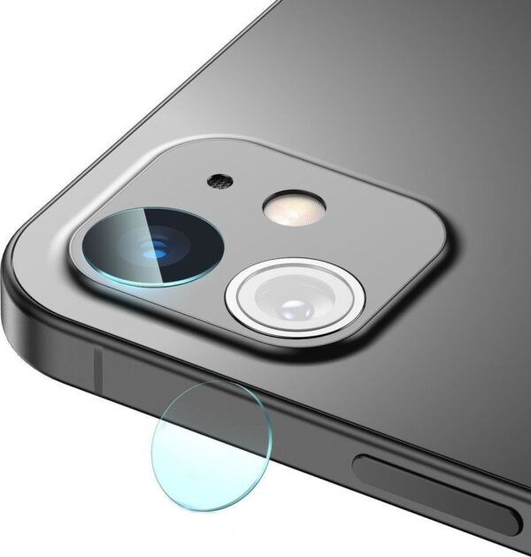 iPhone 12 / 12 mini Baseus 0.25mm Tempered Glass Τζαμάκι Φακού Πίσω Κάμερας (SGAPIPH54N-JT02) 2 Τεμάχια