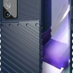 Θήκη Samsung Galaxy Note 20 Ultra Σιλικόνης Μπλε Thunderbolt Shockproof TPU Soft Case Blue