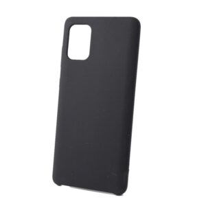 Θήκη Samsung Galaxy M31s Σιλικόνης Μαύρη Vennus Real Smooth Silicone Case Black (5900217385080)