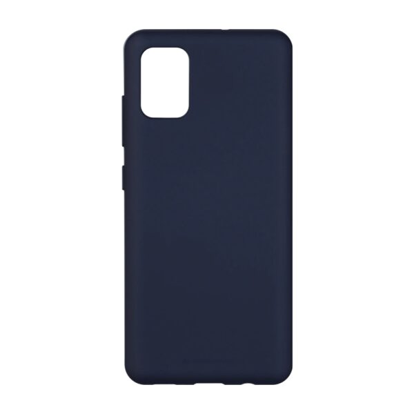 Θήκη Samsung Galaxy A41 Σιλικόνης Μπλε Goospery Soft Feeling Silicone Case Midnight Blue