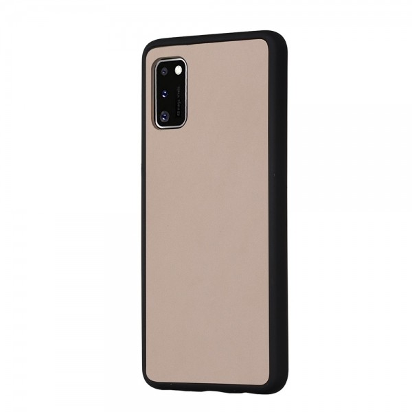 Θήκη Samsung Galaxy A41 Μαύρη Vennus Color Button Bumper Cover Black