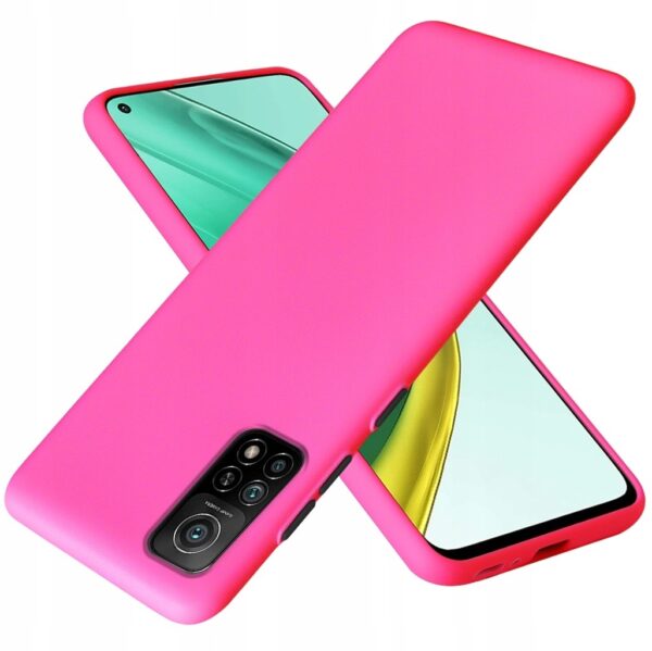 Θήκη Xiaomi Mi 10T / Mi 10T Pro Σιλικόνης Φούξια Solid Silicone Case Fuchsia