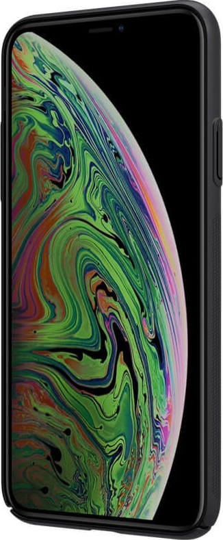 Σκληρή Θήκη iPhone 11 Pro Max Μαύρη Nillkin Frosted Shield Hard Case + Kickstand Black (6902048184145)
