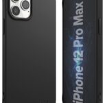 Θήκη iPhone 12 Pro Max Σιλικόνης Μαύρη Ringke Air S Back Cover Black ADAP0031
