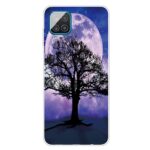 Θήκη Samsung Galaxy A12 / M12 Σιλικόνης Φεγγάρι Δέντρο Shockproof Painted Transparent TPU Protective Case Moon Tree