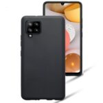 Θήκη Samsung Galaxy A42 Σιλικόνης Μαύρη Matt TPU Silicone Case Black