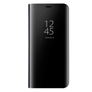 Tel1 Samsung Galaxy M11 / A11 Clear View Θήκη Βιβλίο - Black