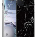 Wozinsky Samsung Galaxy Note 10 Lite Marble Θήκη Σιλικόνης - Black