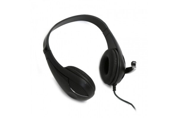 Freestyle Hi-Fi Stereo Headset Με Μικρόφωνο Και Αντάπτορας 2-1 FH4008 Black