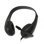 Freestyle Hi-Fi Stereo Headset Με Μικρόφωνο Και Αντάπτορας 2-1 FH4008 Black