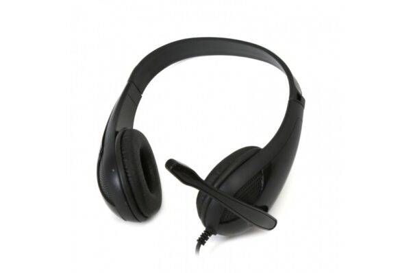 Freestyle Hi-Fi Stereo Headset Με Μικρόφωνο Και Αντάπτορας 2-1 FH4008 Black