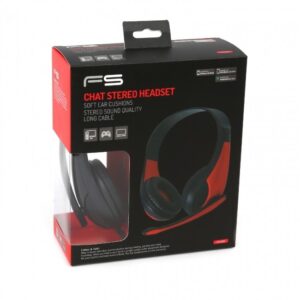 Freestyle Hi-Fi Stereo Headset Με Μικρόφωνο Και Αντάπτορας 2-1 FH4008 Black