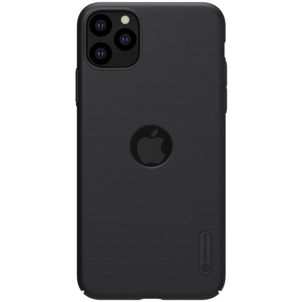 Σκληρή Θήκη iPhone 11 Pro Μαύρη Nillkin Frosted Shield Hard Case with Logo Cutout + Kickstand Black