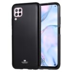 Θήκη Huawei P40 Lite Σιλικόνης Μαύρη Goospery Jelly Silicone Case Black