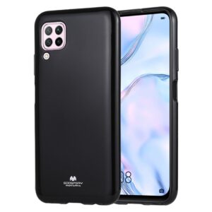Θήκη Huawei P40 Lite Σιλικόνης Μαύρη Goospery Jelly Silicone Case Black