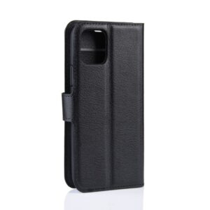 Θήκη iPhone 11 Pro Βιβλίο Μαύρο Litchi Texture Horizontal Flip Protective Case Black
