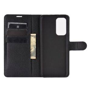 Θήκη Xiaomi Mi 10T / Mi 10T Pro Βιβλίο Μαύρο Litchi Texture Horizontal Flip Protective Case Black