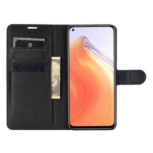 Θήκη Xiaomi Mi 10T / Mi 10T Pro Βιβλίο Μαύρο Litchi Texture Horizontal Flip Protective Case Black