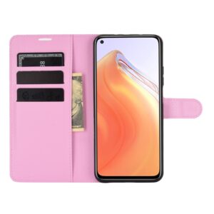 Θήκη Xiaomi Mi 10T / Mi 10T Pro Βιβλίο Ροζ Litchi Texture Horizontal Flip Protective Case Pink