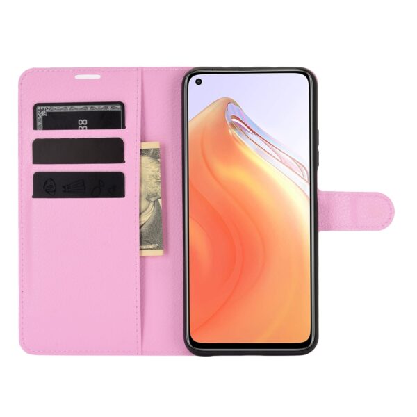 Θήκη Xiaomi Mi 10T / Mi 10T Pro Βιβλίο Ροζ Litchi Texture Horizontal Flip Protective Case Pink