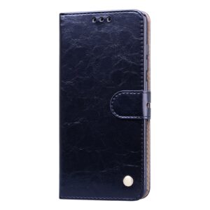 Θήκη Samsung Galaxy M51 Βιβλίο Μαύρο Business Style Oil Wax Texture Horizontal Flip Case Black