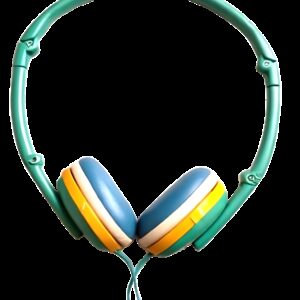 GJBY GJ-04 On-Ear Ενσύρματα Ακουστικά με Βύσμα 3.5mm και Μικρόφωνο Πράσινα