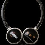 GJBY GJ-06A On-Ear Ενσύρματα Ακουστικά με Βύσμα 3.5mm και Μικρόφωνο Μαύρο