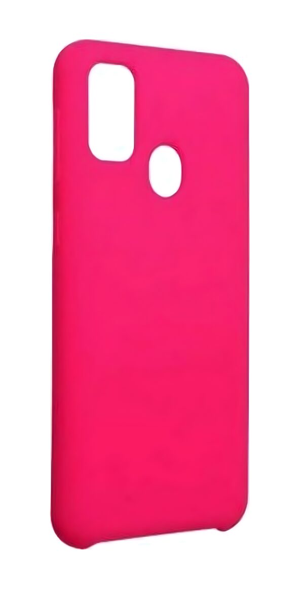 Vennus Samsung Galaxy M21 Real Smooth Θήκη Σιλικόνης - Fuchsia