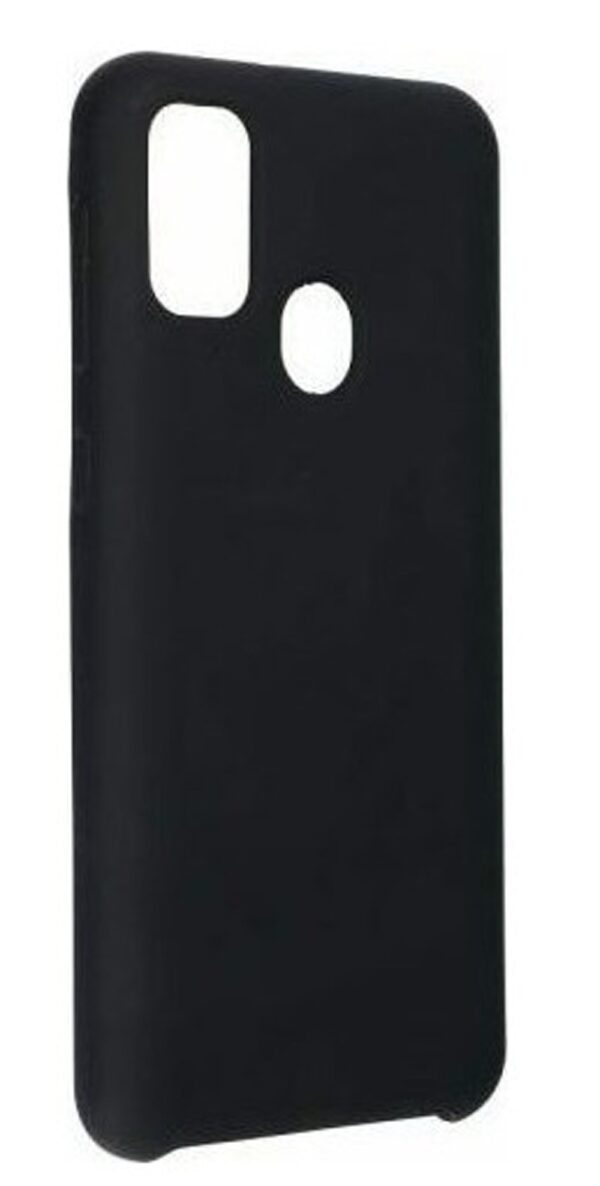 Vennus Samsung Galaxy M21 Real Smooth Θήκη Σιλικόνης - Black