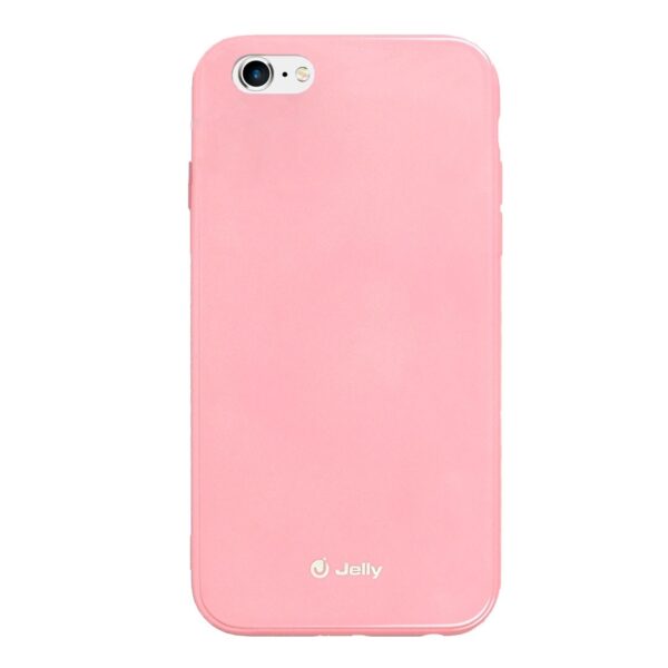 Θήκη iPhone 6 / 6s Σιλικόνης Απαλό Ροζ Jelly Silicone Case Light Pink