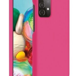 Vennus Samsung Galaxy A72 4G / A72 5G Real Smooth Θήκη Σιλικόνης - Fuchsia