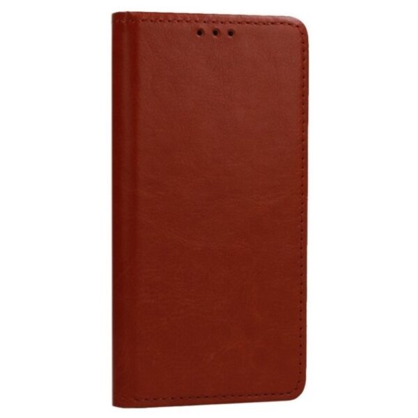 Tel1 Samsung Galaxy M21 Special Leather Θήκη Βιβλίο - Brown