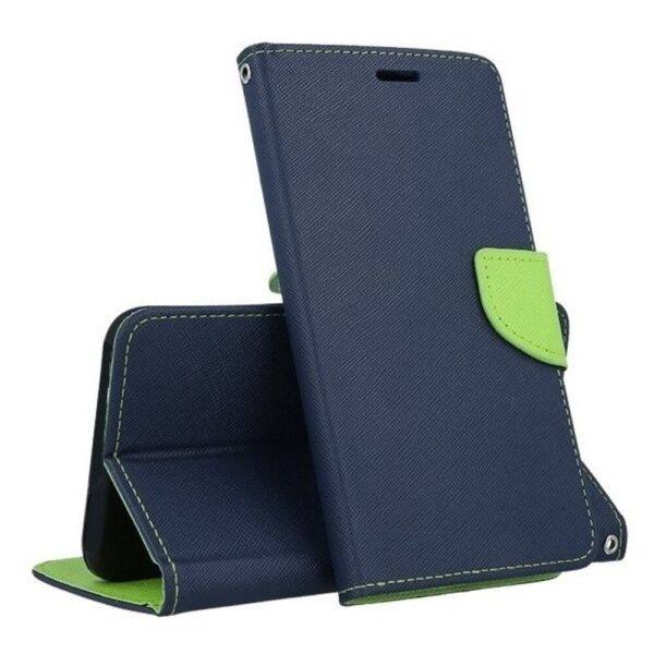 Tel1 Samsung Galaxy A42 Fancy Θήκη Βιβλίο - Blue Lime