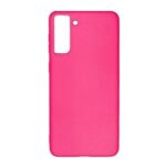 Vennus Samsung Galaxy S21 Plus 5G Real Smooth Θήκη Σιλικόνης - Fuchsia