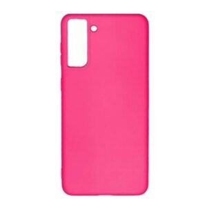 Vennus Samsung Galaxy S21 Plus 5G Real Smooth Θήκη Σιλικόνης - Fuchsia