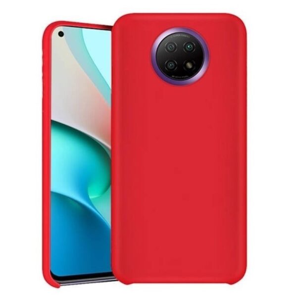 Vennus Xiaomi Redmi Note 9T Real Smooth Θήκη Σιλικόνης - Red