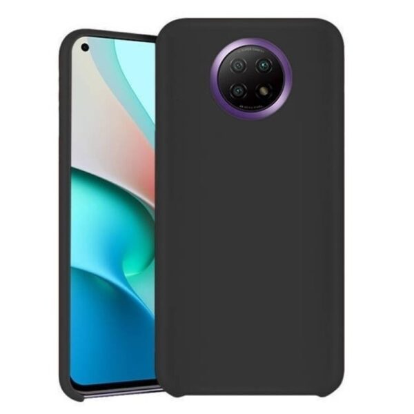 Vennus Xiaomi Redmi Note 9T Real Smooth Θήκη Σιλικόνης - Black