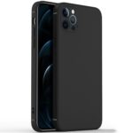 CAFELE iPhone 12 Pro Max Frosted Θήκη Σιλικόνης - Black